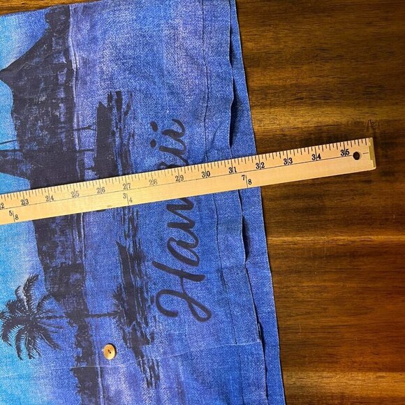 NWT Tommy Bahama Silk Hawaiian Sunset Tye-Dye Shirt XXL - Picture 6 of 6